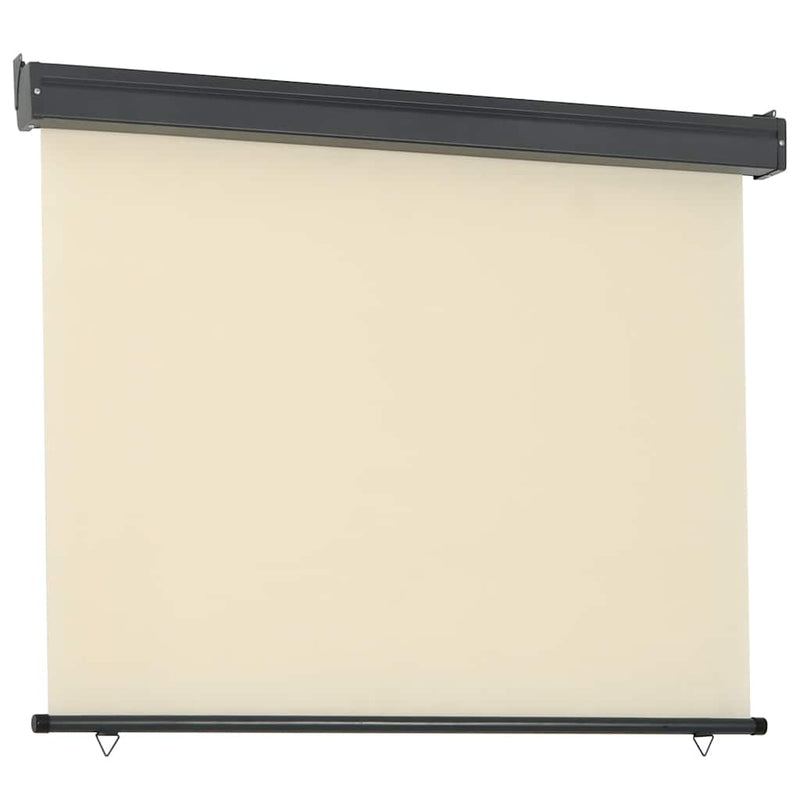 Afbeelding laden in galerijviewer, Vidaxl balkonscherm 125x250 cm crèmekleurig
