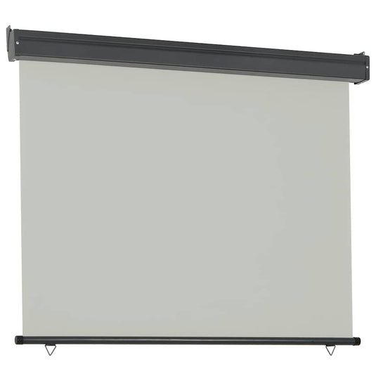 Vidaxl balkonscherm 125x250 cm grijs