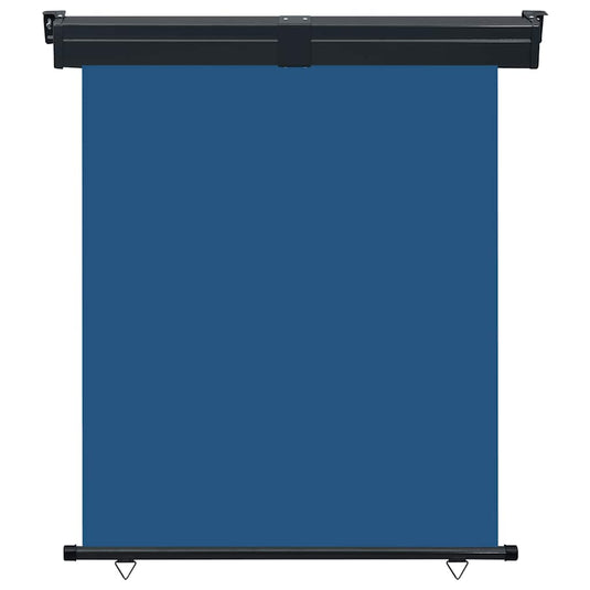 Vidaxl balkonscherm 145x250 cm blauw