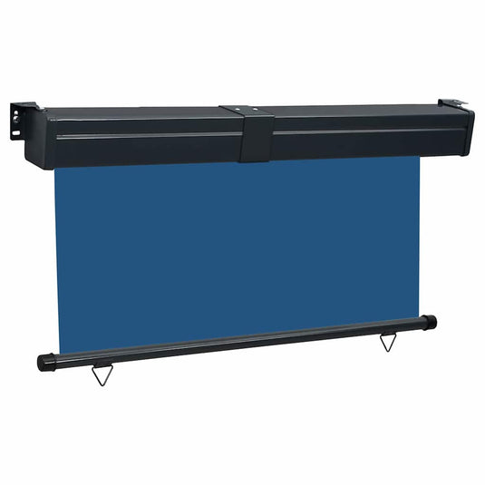 Vidaxl balkonscherm 145x250 cm blauw