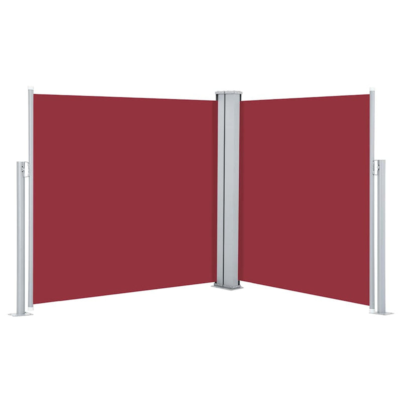 Afbeelding laden in galerijviewer, Vidaxl windscherm uittrekbaar 120x600 cm rood
