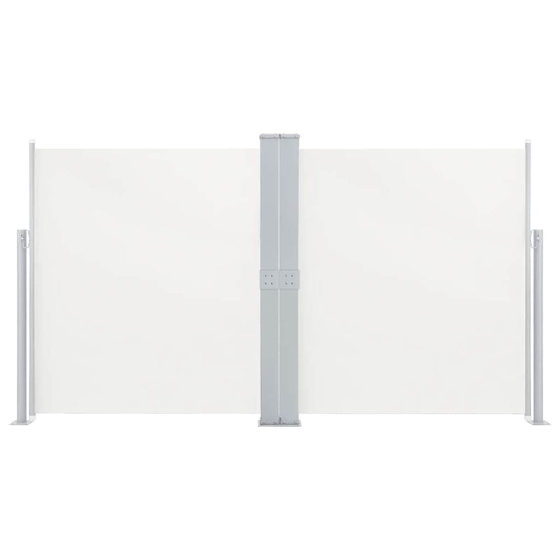 Afbeelding laden in galerijviewer, Vidaxl windscherm uittrekbaar 140x600 cm crème
