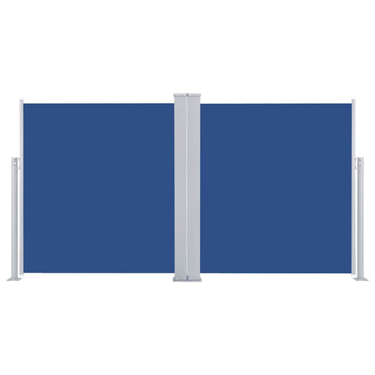 Vidaxl windscherm uittrekbaar 170x600 cm blauw