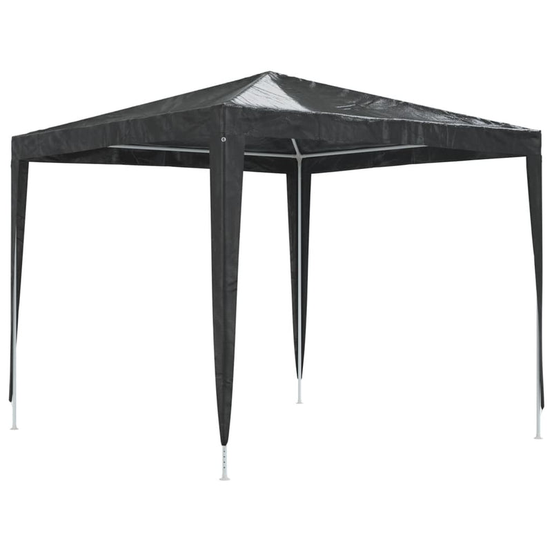 Afbeelding laden in galerijviewer, Vidaxl partytent professioneel 90 g m² 2,5x2,5 m antraciet
