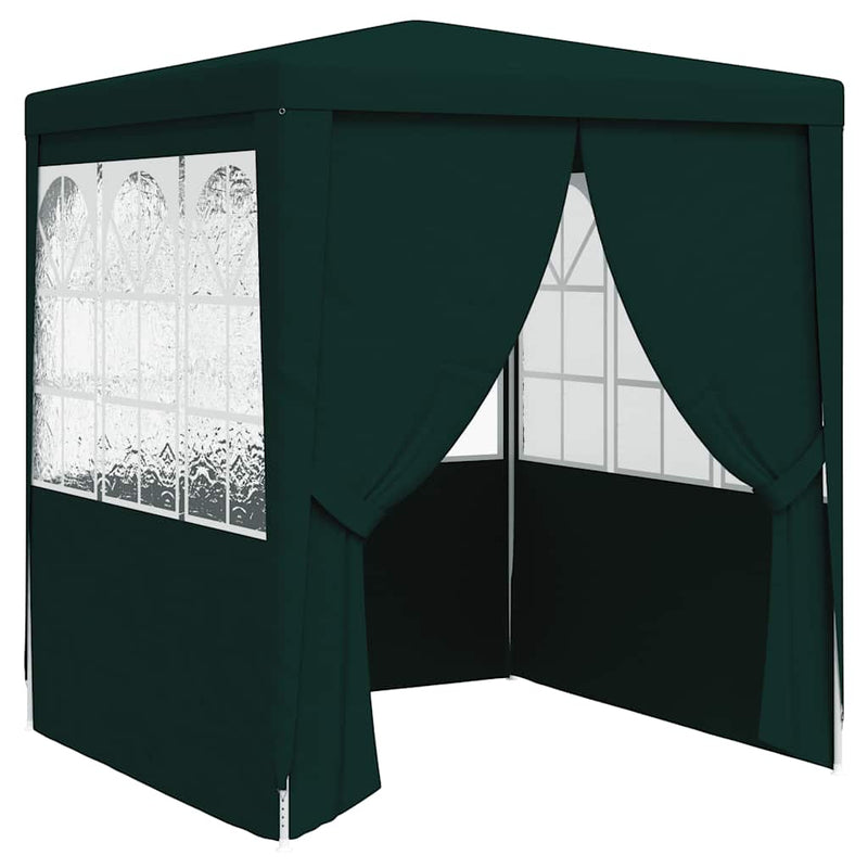 Afbeelding laden in galerijviewer, Vidaxl partytent met zijwanden professioneel 90 g m² 2x2 m groen
