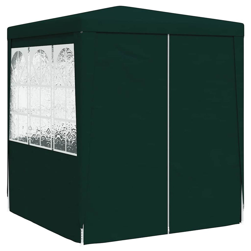 Afbeelding laden in galerijviewer, Vidaxl partytent met zijwanden professioneel 90 g m² 2x2 m groen
