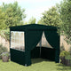 Vidaxl partytent met zijwanden professioneel 90 g m² 2x2 m groen