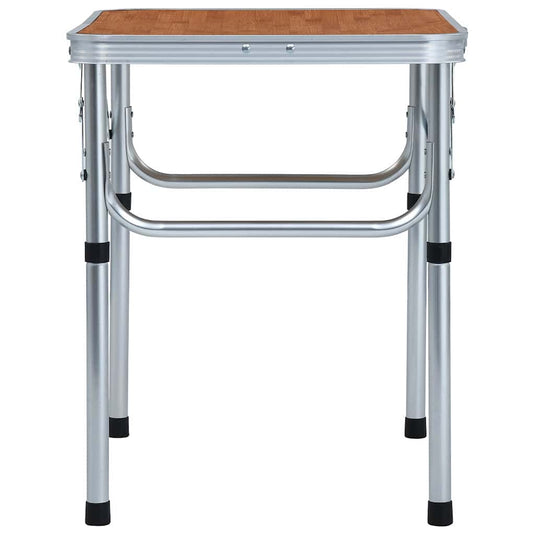 Vidaxl campingtafel inklapbaar 60x45 cm aluminium
