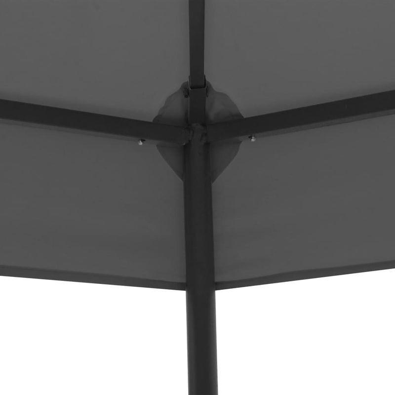 Afbeelding laden in galerijviewer, Vidaxl tuinprieel 323x275x265 cm antraciet
