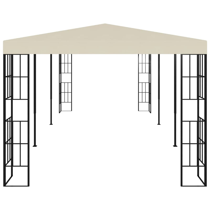 Afbeelding laden in galerijviewer, VidaXL Prieel 3x6 m crème
