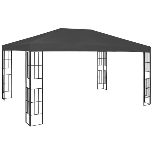 Vidaxl prieel 3x4 m antraciet