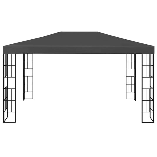 Vidaxl prieel 3x4 m antraciet