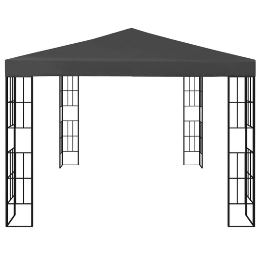 Vidaxl prieel 3x4 m antraciet