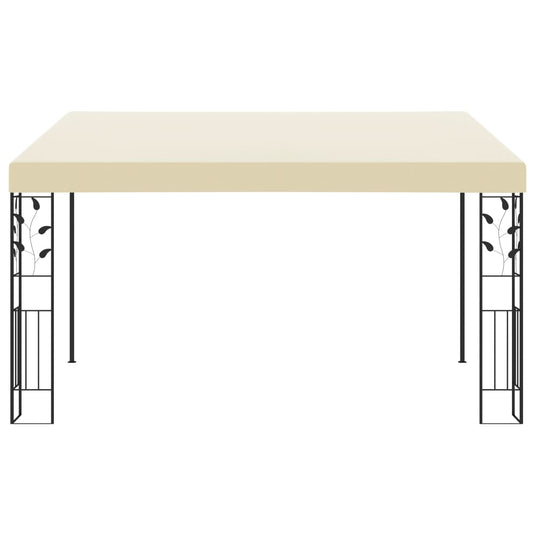 VidaXL Wandprieel 4x3x2,5 m crème
