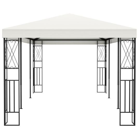 VidaXL Prieel 3x6 m stof crème