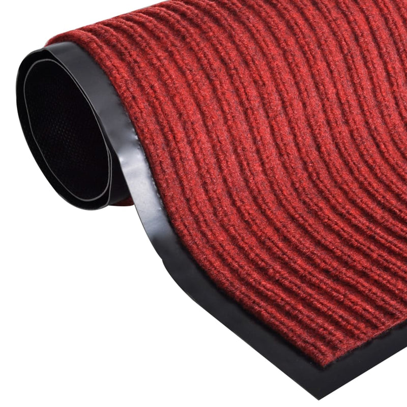Afbeelding laden in galerijviewer, Vidaxl deurmat 117x220 cm pvc rood
