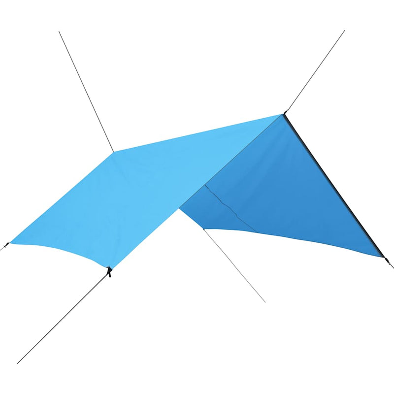 Afbeelding laden in galerijviewer, Vidaxl afdekzeil 3x2,85 m blauw
