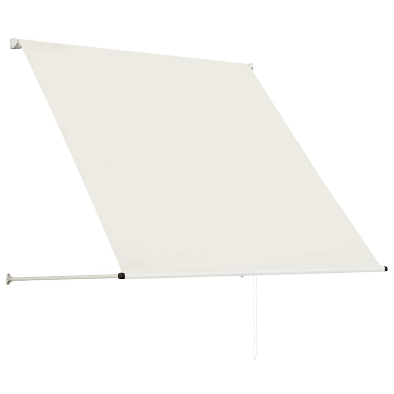 Afbeelding laden in galerijviewer, Vidaxl luifel uittrekbaar 100x150 cm crème
