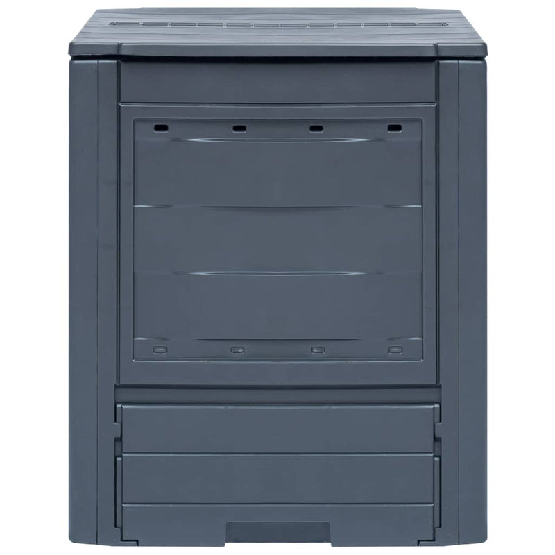 Afbeelding laden in galerijviewer, Vidaxl compostbakken 2 st 520 l 60x60x73 cm grijs
