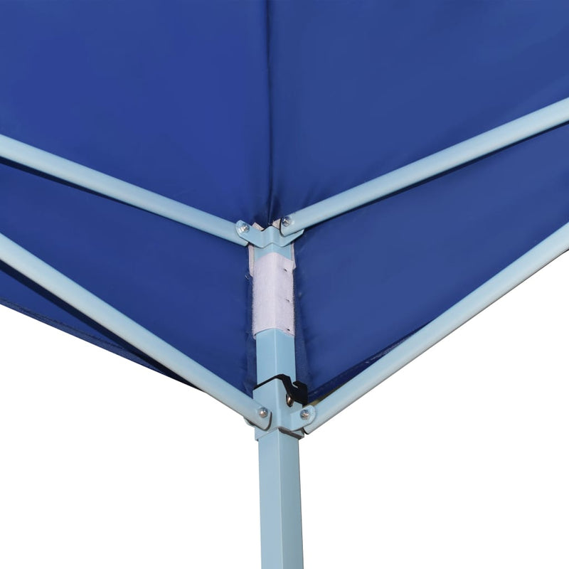 Afbeelding laden in galerijviewer, VidaXL Prieel inklapbaar 5x5 m blauw
