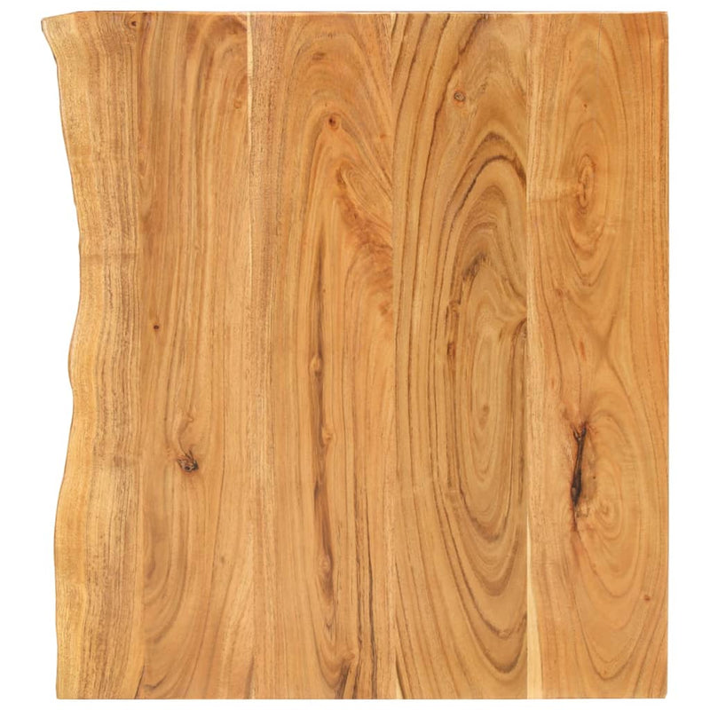 Afbeelding laden in galerijviewer, Vidaxl wastafelblad 58x52x2,5 cm massief acaciahout
