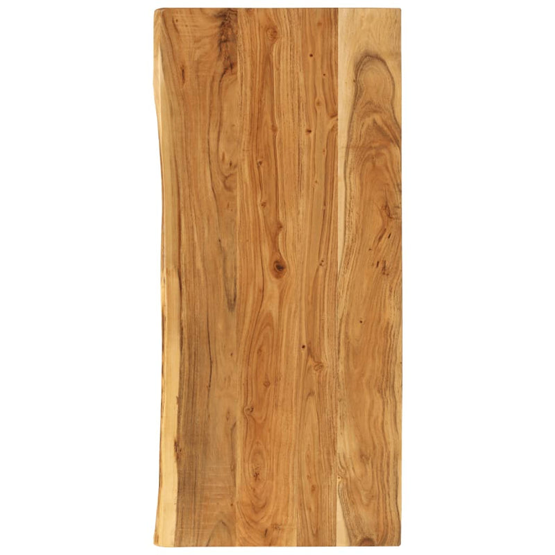 Afbeelding laden in galerijviewer, Vidaxl wastafelblad 114x52x2,5 cm massief acaciahout
