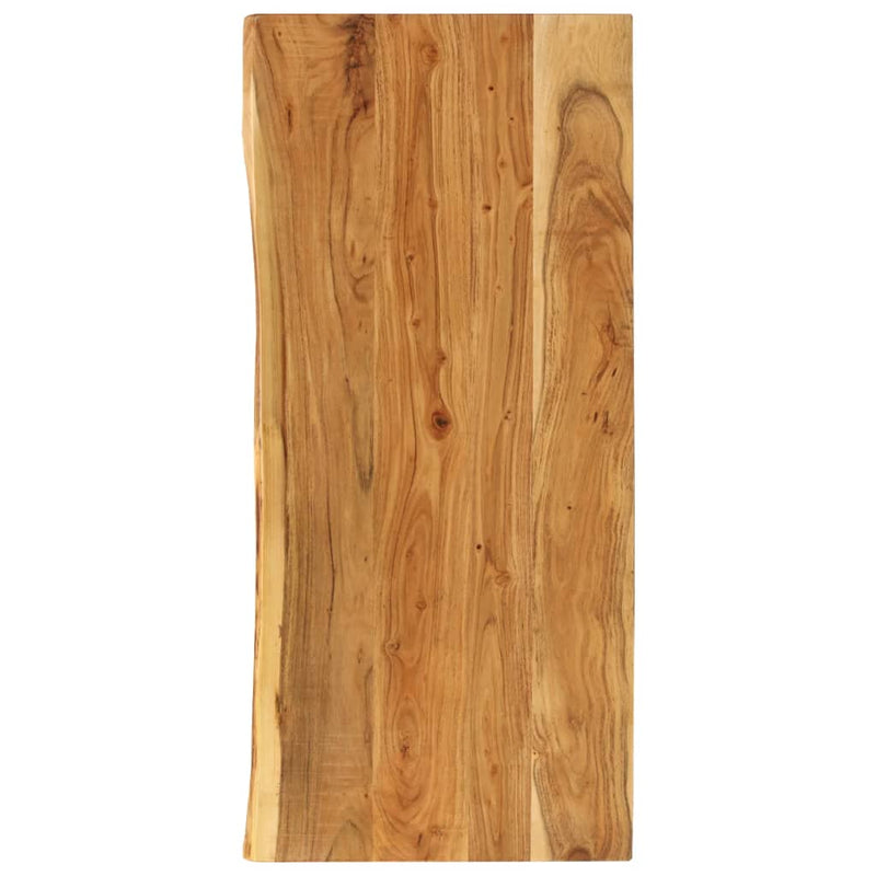 Afbeelding laden in galerijviewer, Vidaxl wastafelblad 140x52x2,5 cm massief acaciahout
