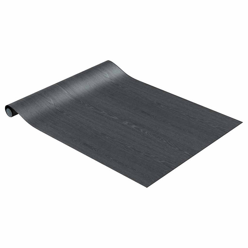 Afbeelding laden in galerijviewer, Vidaxl meubelfolie zelfklevend 500x90 cm pvc donkerhoutkleurig
