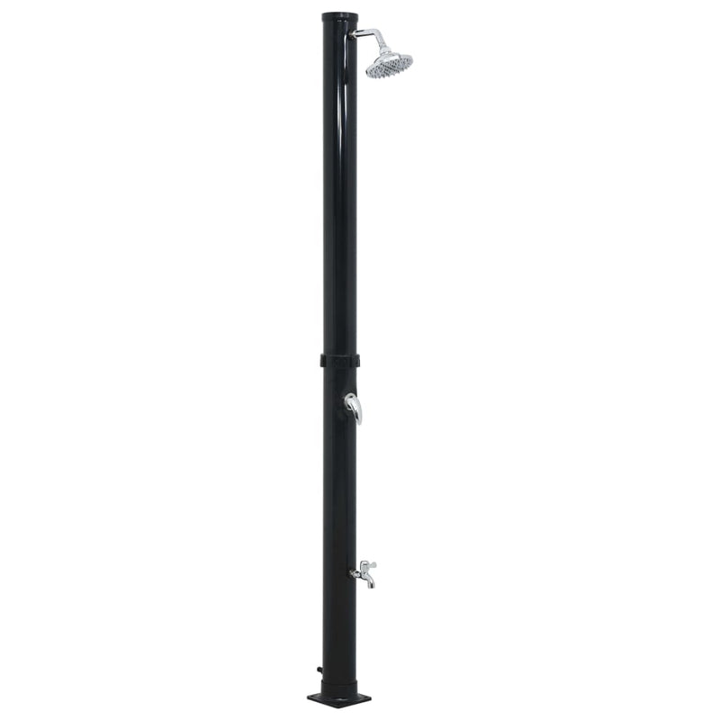 Afbeelding laden in galerijviewer, Vidaxl solardouche 20 l 220 cm zwart
