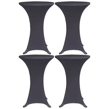 Vidaxl tafelhoes stretch 4 st 70 cm antraciet