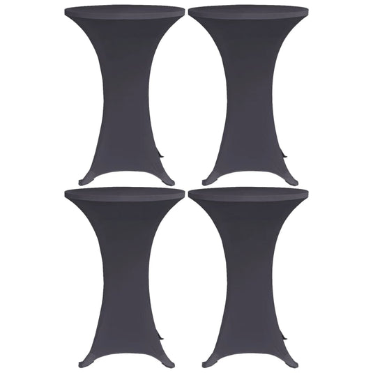 Vidaxl tafelhoes stretch 4 st 70 cm antraciet