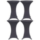 Vidaxl tafelhoes stretch 4 st 70 cm antraciet
