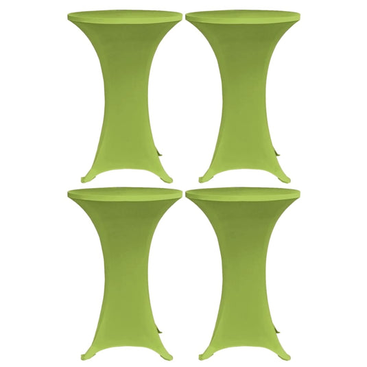 Vidaxl tafelhoes stretch 4 st 80 cm groen