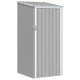 Vidaxl tuinschuur 87x98x159 cm gegalvaniseerd staal grijs