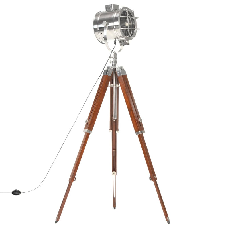 Afbeelding laden in galerijviewer, Vidaxl vloerlamp driepoot 165 cm massief mangohout
