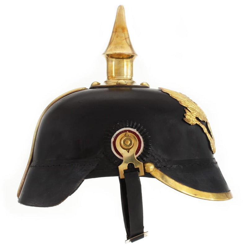 Afbeelding laden in galerijviewer, Vidaxl pickelhaube germaans replica larp staal zwart
