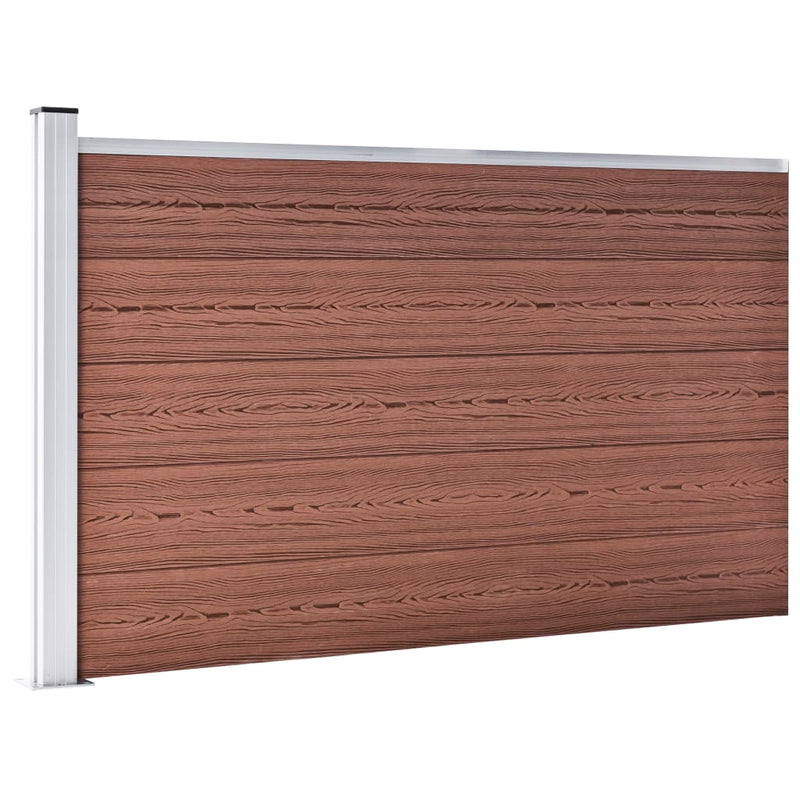Afbeelding laden in galerijviewer, Vidaxl schutting 175x105 cm hkc bruin
