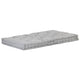 Vidaxl palletvloerkussen 120x80x10 cm katoen grijs