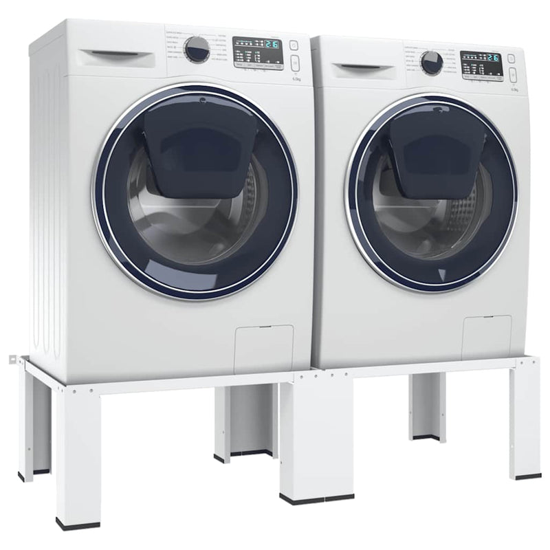 Afbeelding laden in galerijviewer, Vidaxl wasmachine- en drogerverhoger dubbel wit

