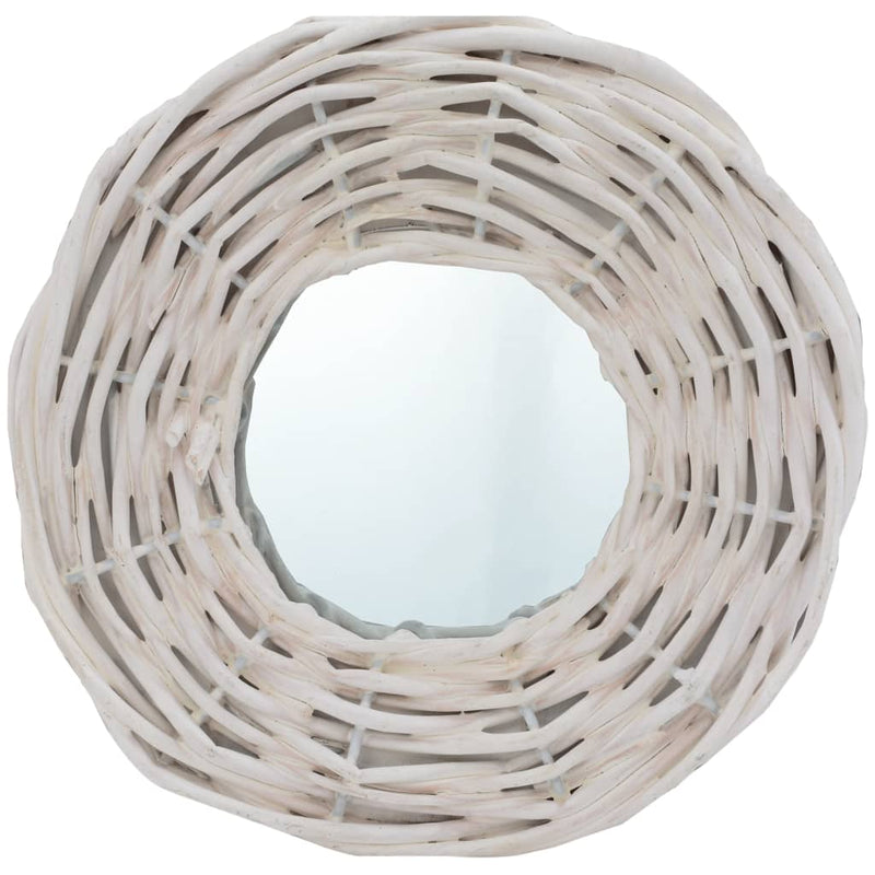 Afbeelding laden in galerijviewer, Vidaxl spiegels 3 st 15 cm wicker wit
