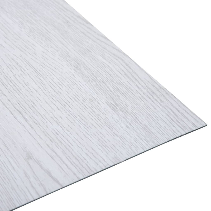 Afbeelding laden in galerijviewer, Vidaxl vloerplanken zelfklevend 5,11 m² pvc wit
