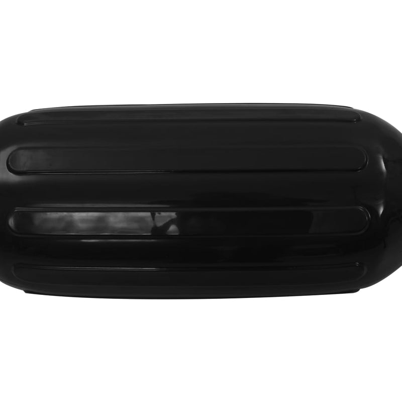 Afbeelding laden in galerijviewer, Vidaxl bootstootkussens 2 st 69x21,5 cm pvc zwart
