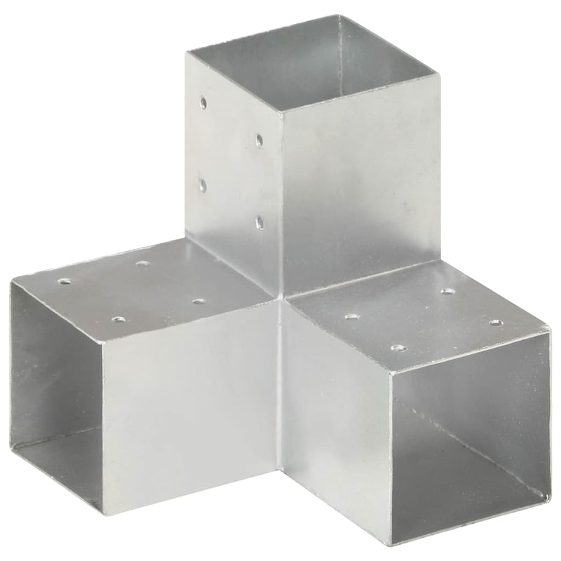 Afbeelding laden in galerijviewer, Vidaxl paalverbinding y-vorm 91x91 mm gegalvaniseerd metaal
