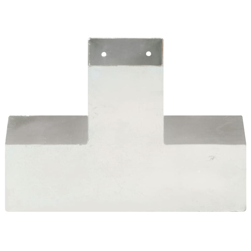 Afbeelding laden in galerijviewer, Vidaxl paalverbinding x-vorm 91x91 mm gegalvaniseerd metaal
