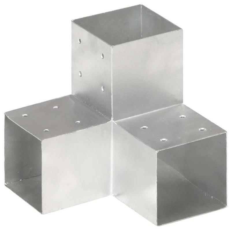 Afbeelding laden in galerijviewer, Vidaxl paalverbinding y-vorm 101x101 mm gegalvaniseerd metaal
