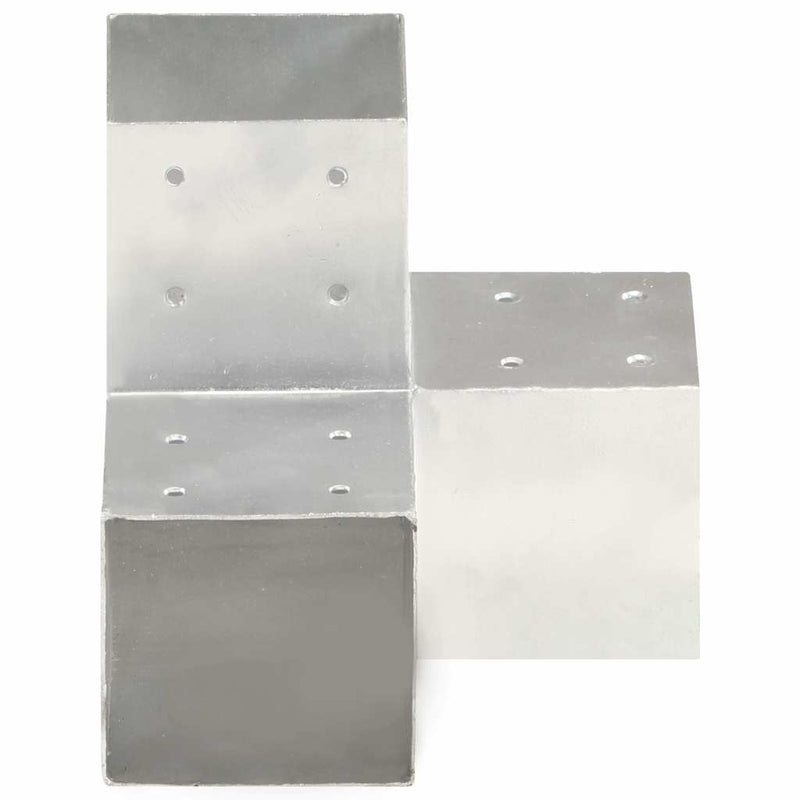 Afbeelding laden in galerijviewer, Vidaxl paalverbinding y-vorm 101x101 mm gegalvaniseerd metaal
