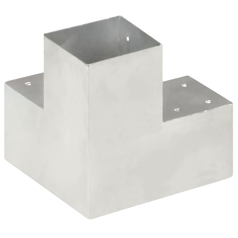Afbeelding laden in galerijviewer, Vidaxl paalverbinding y-vorm 101x101 mm gegalvaniseerd metaal
