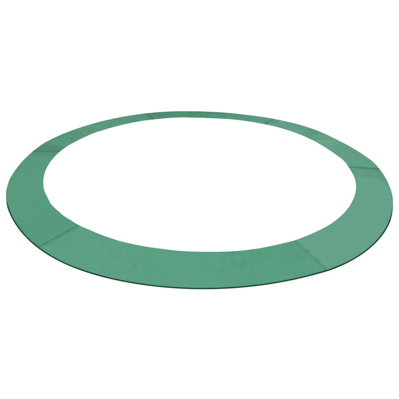 Afbeelding laden in galerijviewer, Vidaxl veiligheidsmat voor 4,26 m ronde trampoline pe groen
