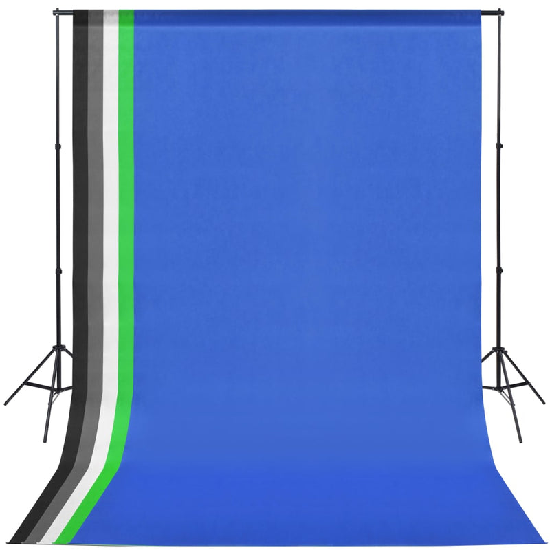 Afbeelding laden in galerijviewer, Vidaxl fotostudioset met achtergrond en verlichtingsset
