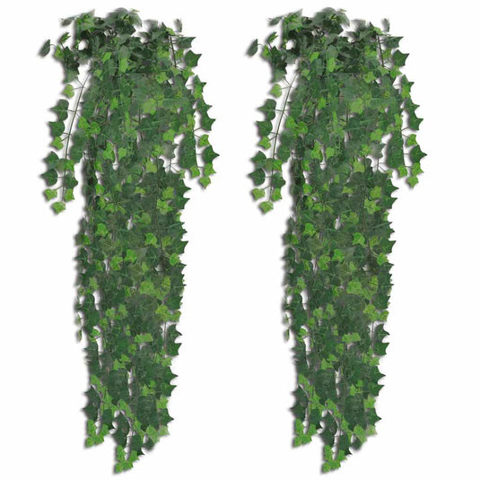 Vidaxl kunststruiken klimop 4 st 90 cm groen